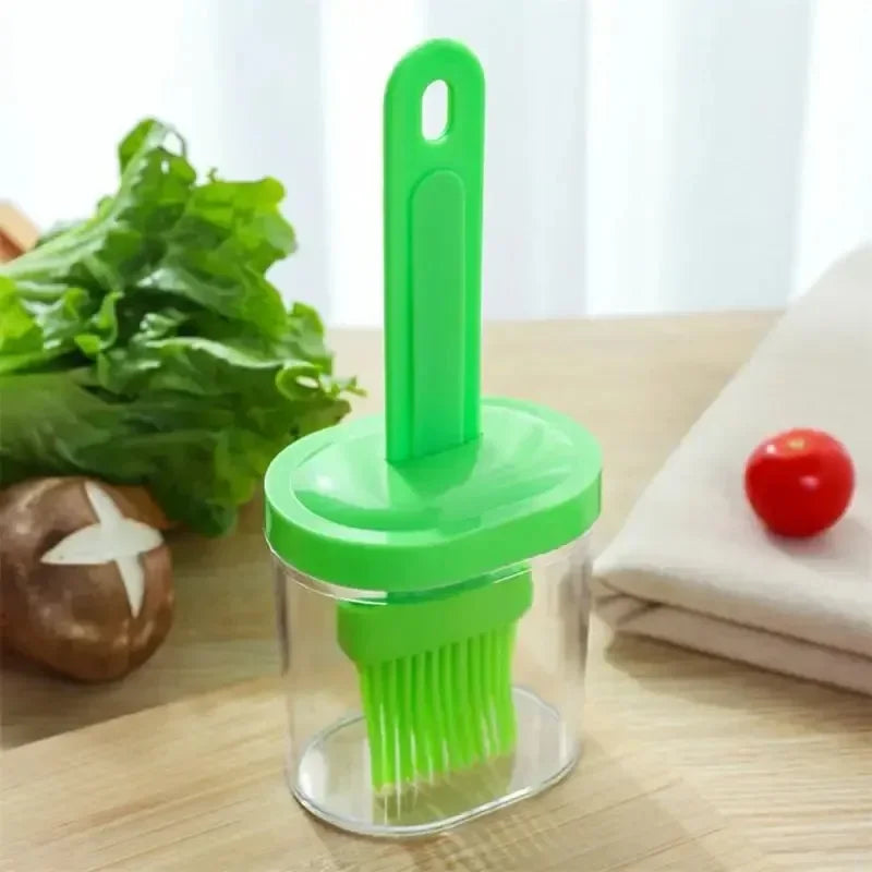 BBQ Basting Brush | Silicone Oil Grill Brush for Outdoor Cooking