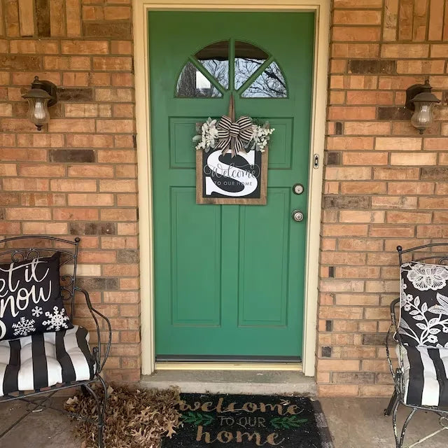 26-letter Personalized Front Door Decoration Hangings Layout Props