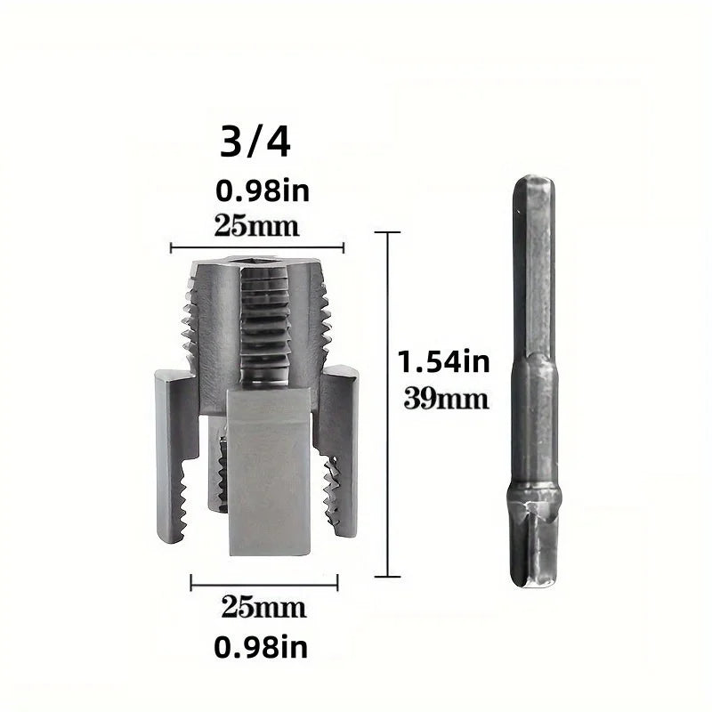 Zimir 1/2" & 3/4" PPR Pipe Tap – Alloy Steel, Anti-Corrosion