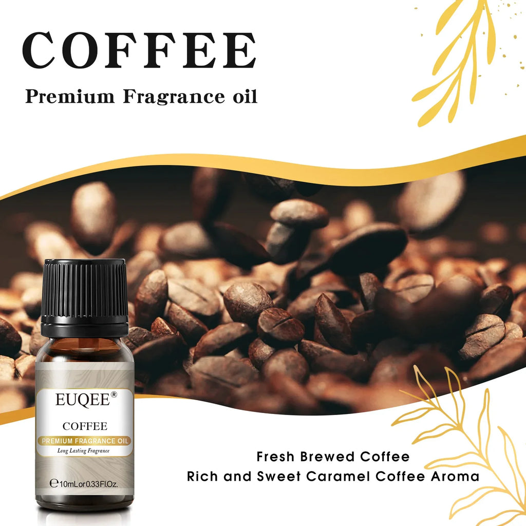 EUQEE 10ml Fragrance Oil – Reed Diffuser, Candle & Aromatherapy