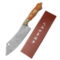 Damascus Steel Chef Knife – Wood Handle & Gift Box | InLeung