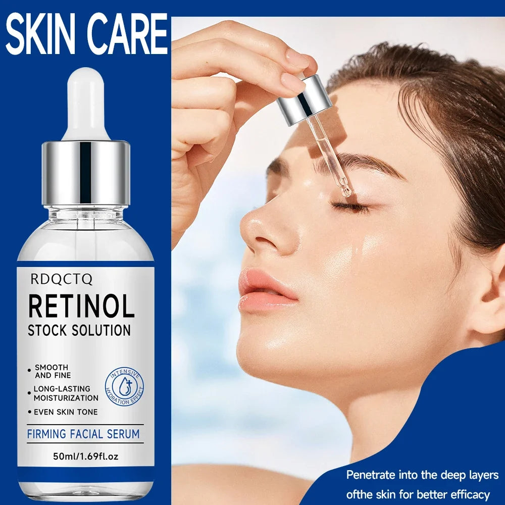 Retinol Serum, Moisturizing Cream & Neck Stick 3-Piece Set