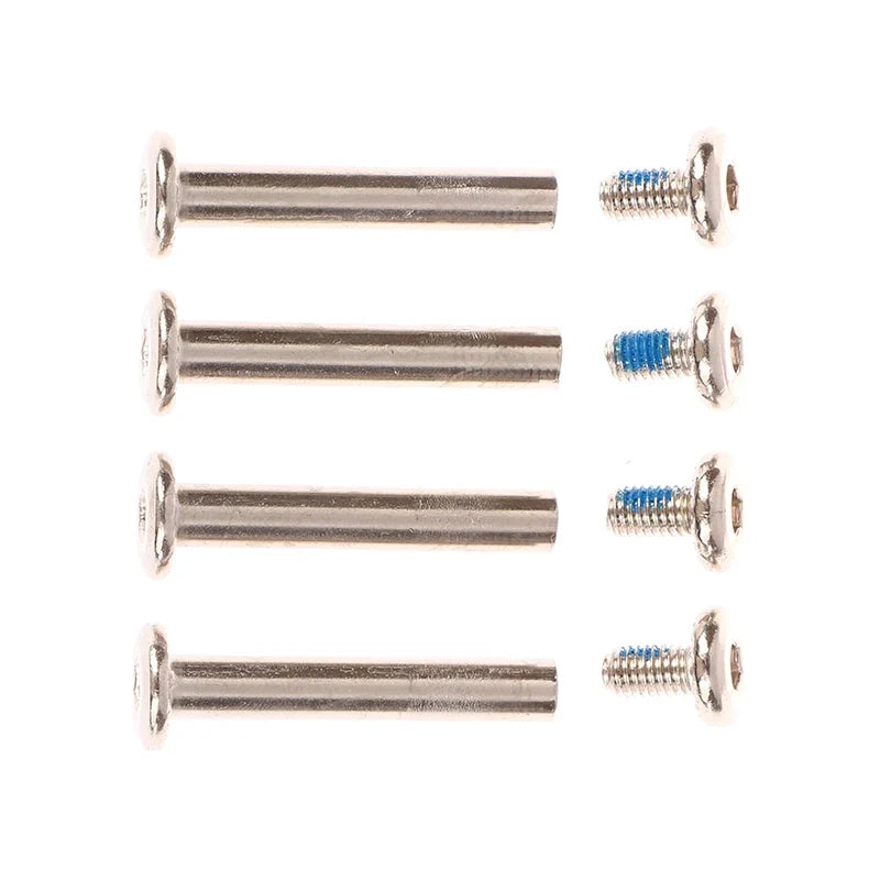 Stainless Steel Luggage Wheel Bolts & Rivets – 4-Set 6×30–45mm
