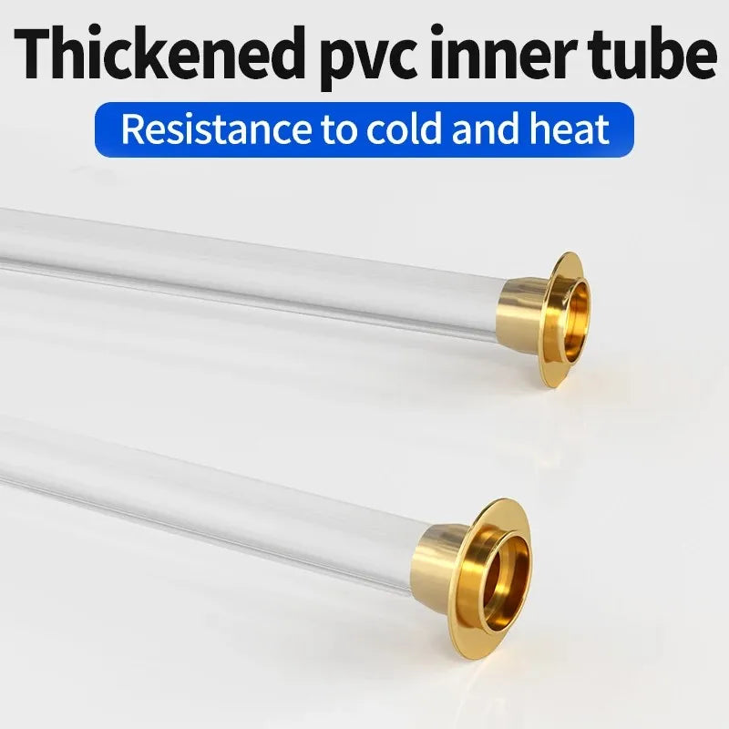 Flexible Stainless Steel Shower Hose with Brass Head | 1.5–3M