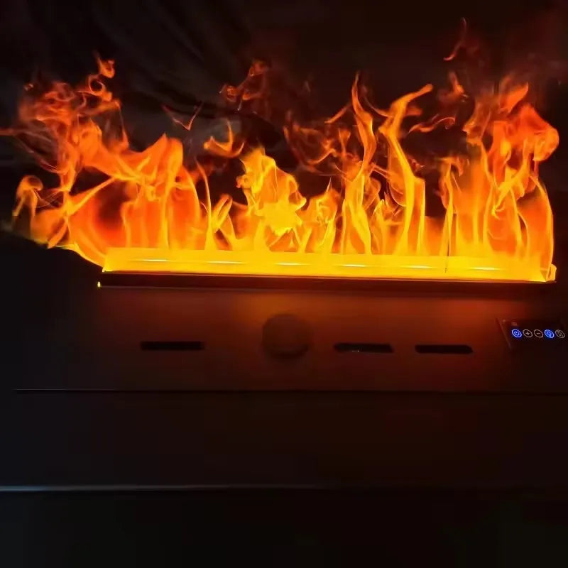 800mm Water Steam Electric Fireplace | 3D Flame Remote Control