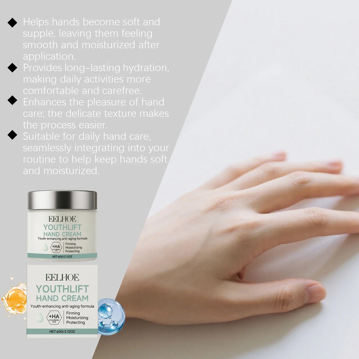 EELHOE Retinol Hand Cream – Firming & Hydrating | 60g