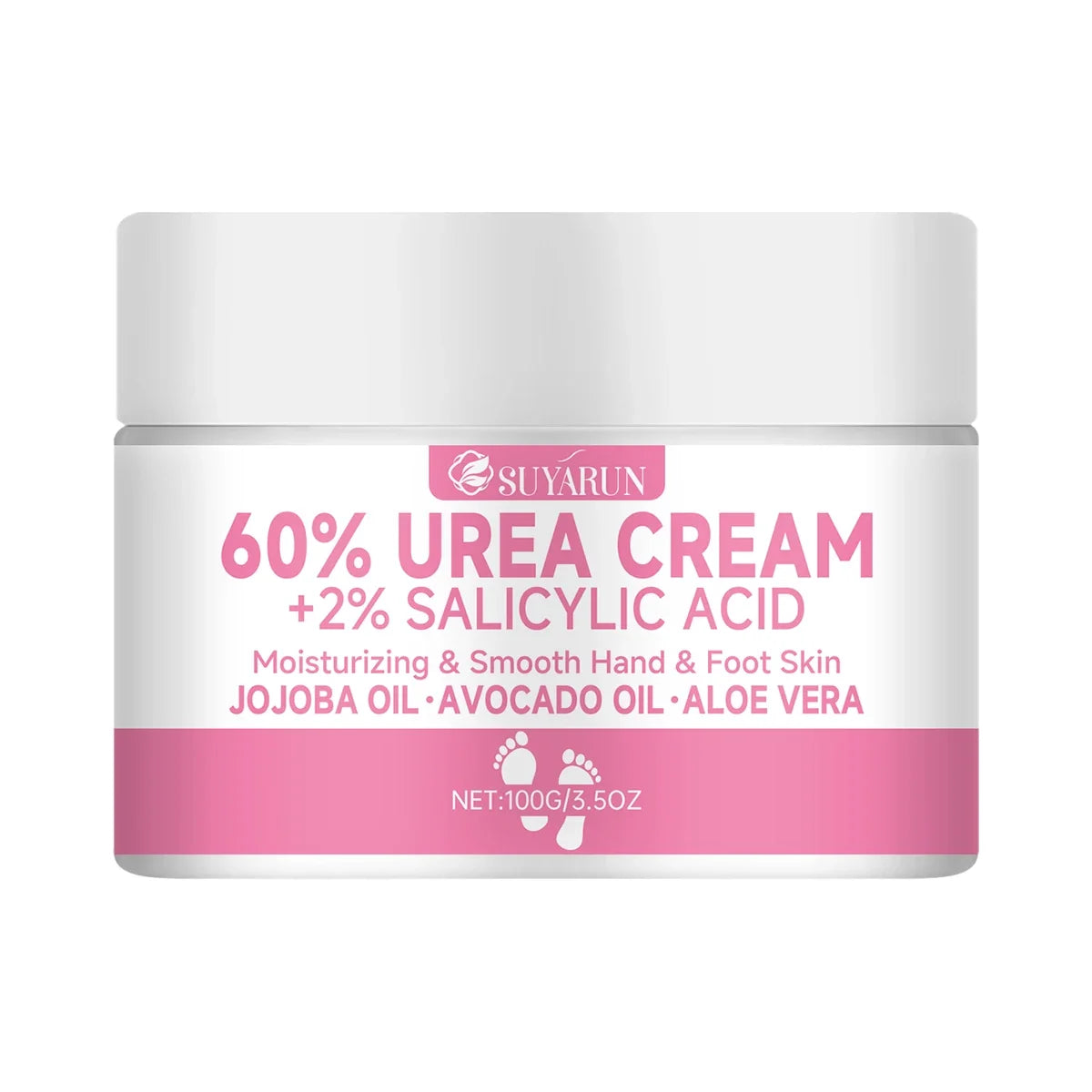 SUYARUN 60% Urea Foot Cream – Callus Remover & Deep Moisturizer