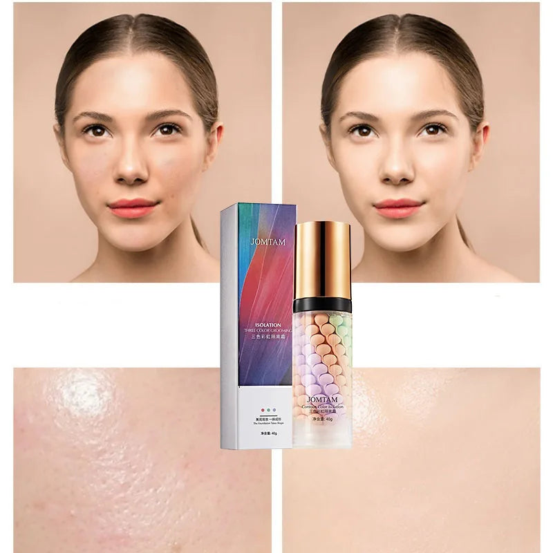SADOER 3-Color Correcting Moisturizing Primer Cream 40g