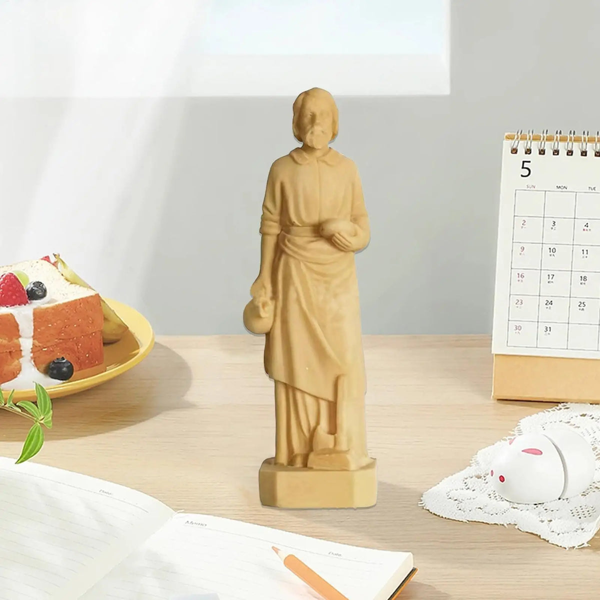 St. Joseph Hand-Painted Resin Statue – Home Décor Figurine