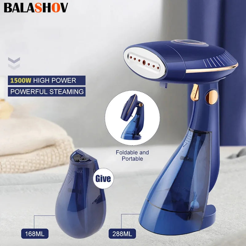 BALASHOV 1500W Handheld Garment Steamer – Home & Travel