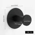 No-Drill Stainless Steel Adhesive Towel Hooks | Wall Hangers