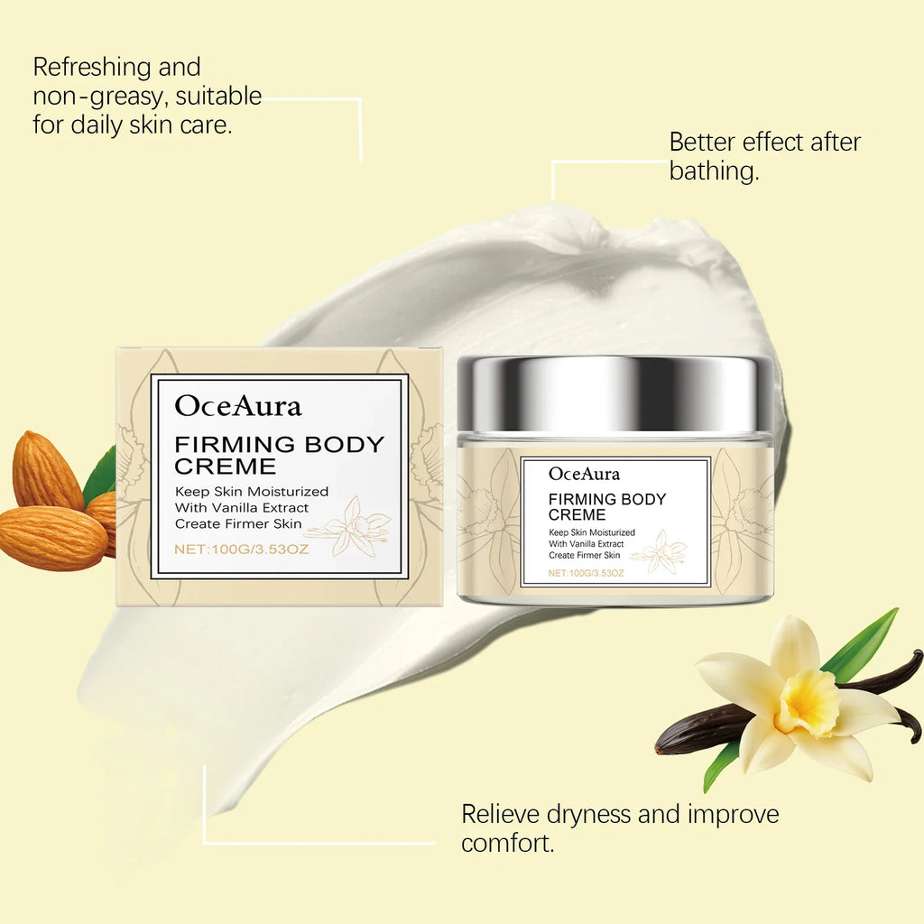OceAura Vanilla Firming Body Lotion – Hydrate & Tighten Skin