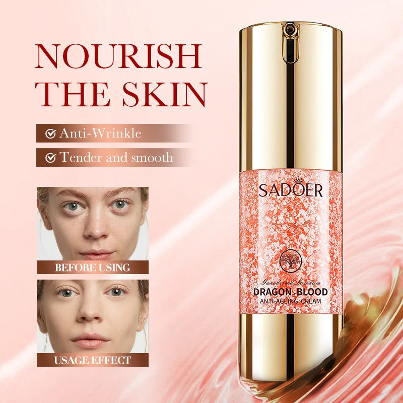 SADOER Dragon Blood Face Cream – Hydrating & Brightening 30g
