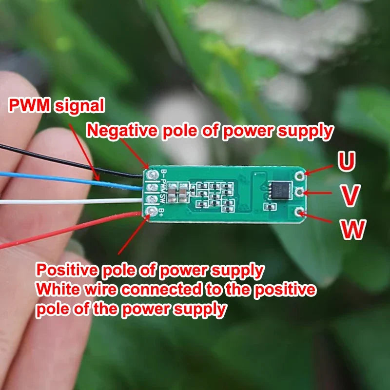 Mini 2S 7A–15A Brushless ESC Motor Driver Board for RC Aircraft