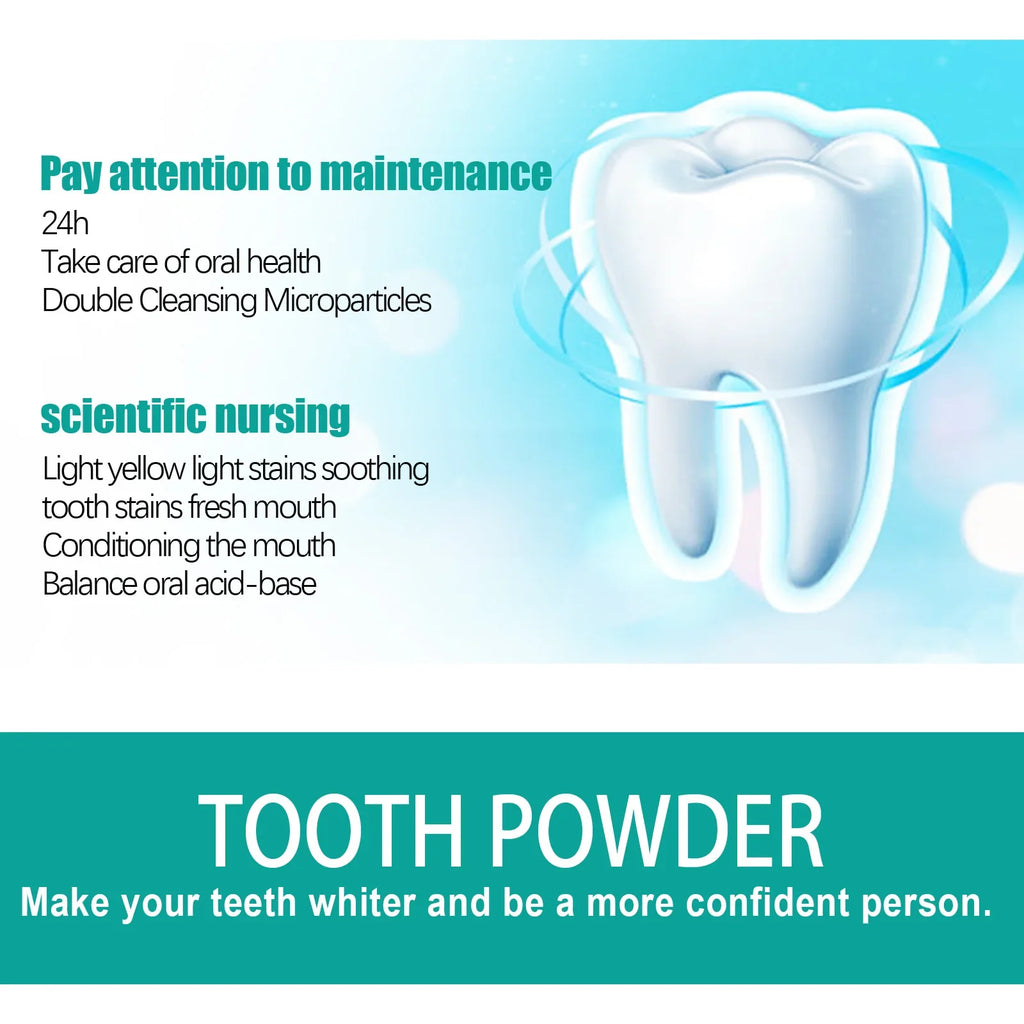 Brightening Teeth Powder – Stain Remover & Breath Freshener
