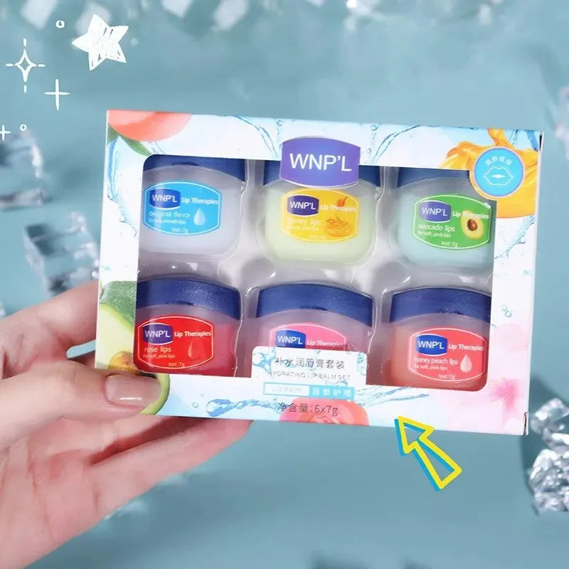 8 6 Moisturizing Lip Balm Care Base Natural Plant Crack Jelly