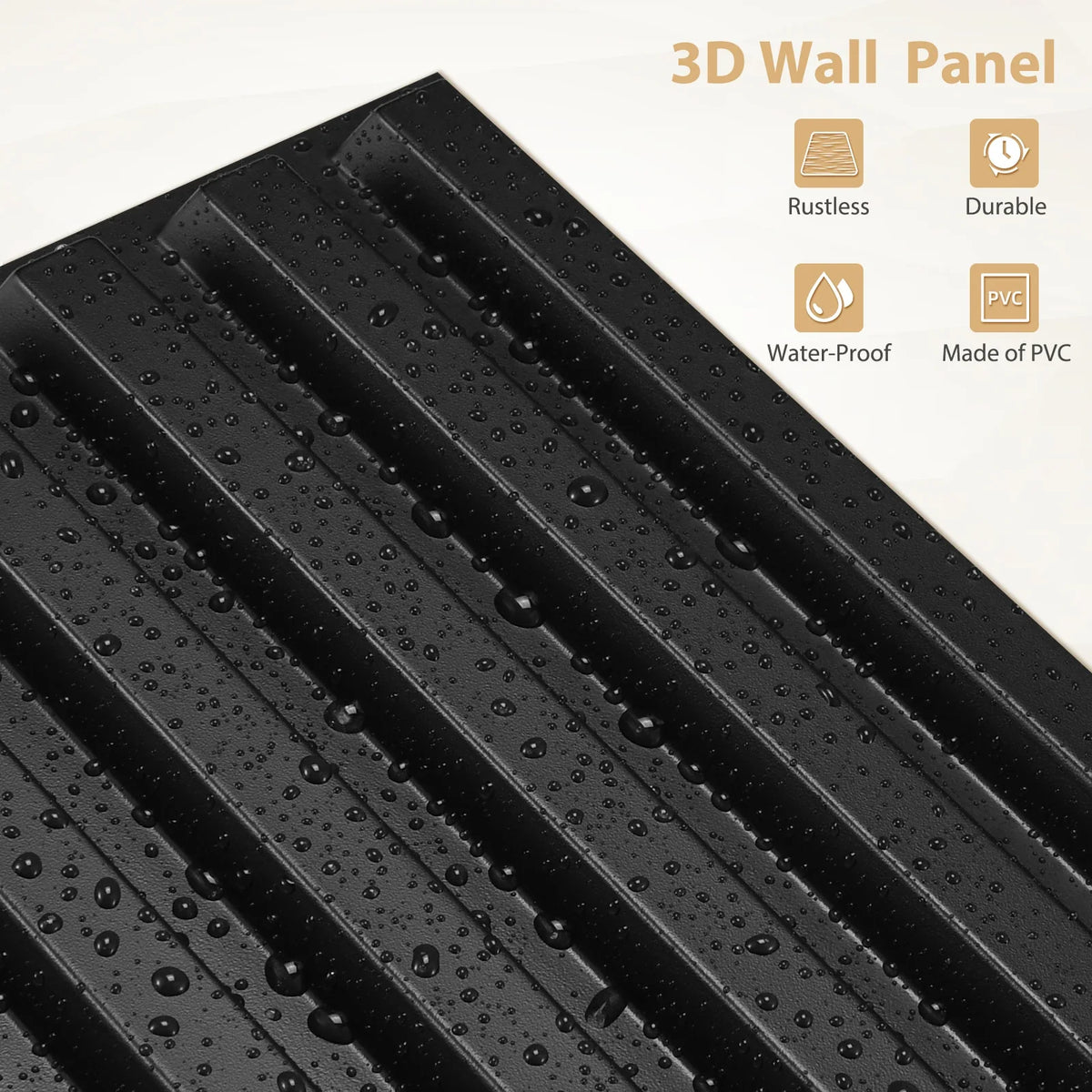 20 3D Pvc Wall Panels Indoor Decoration Living Room Hall Bedroom