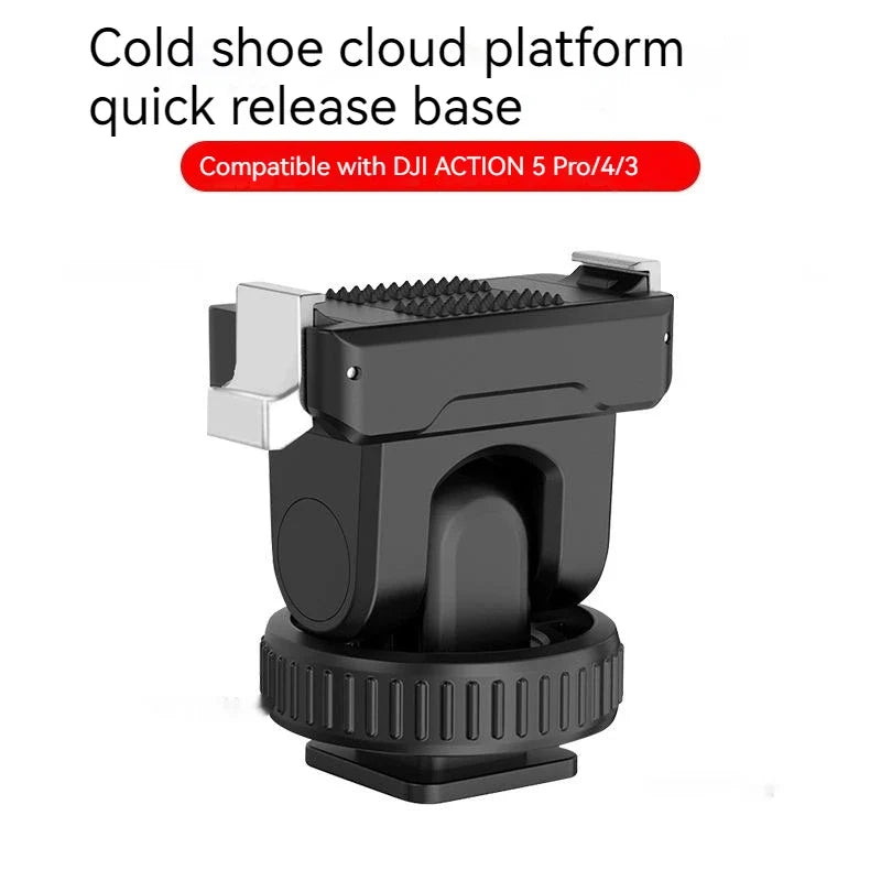 DJI Osmo Action 3/4/5 Pro Magnetic Quick Release Mount Adapter