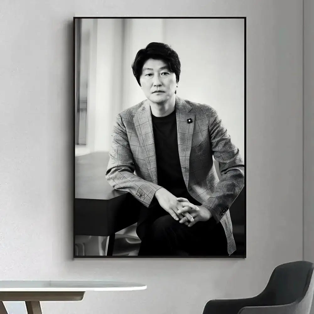 Song Kang-ho HD Art Poster | Waterproof Sticky Wall Decor