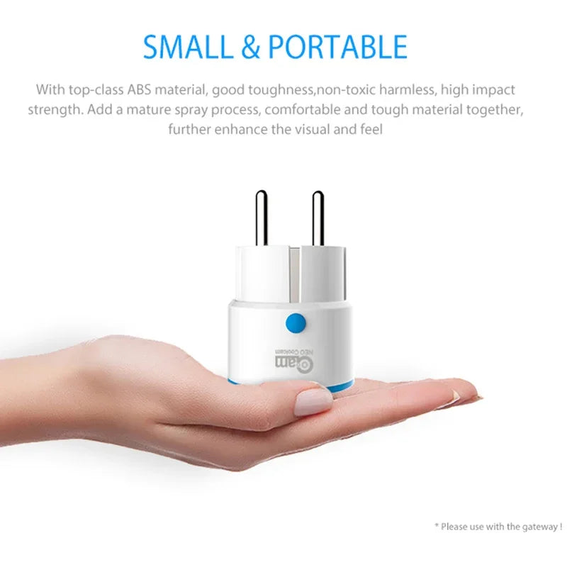 NEO Coolcam Z-WAVE Smart Power Plug Socket EU Home Automation Alarm Z
