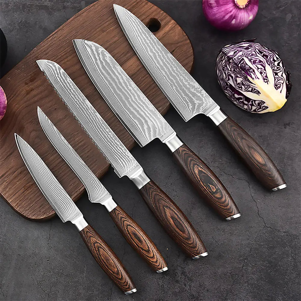 VG10 Damascus Steel 8" Japanese Chef Knife with Gift Box