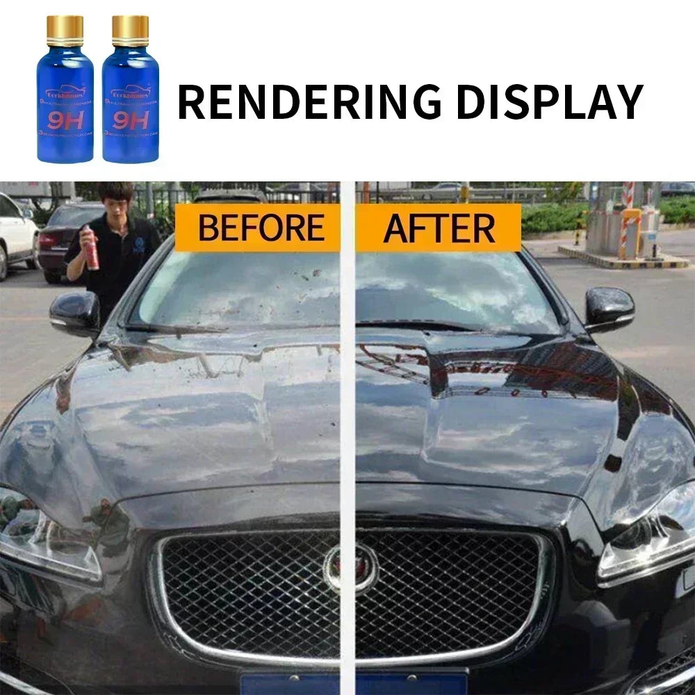9H Car Oxidation Liquid Ceramic Coat Hydrophobic Glass Coating