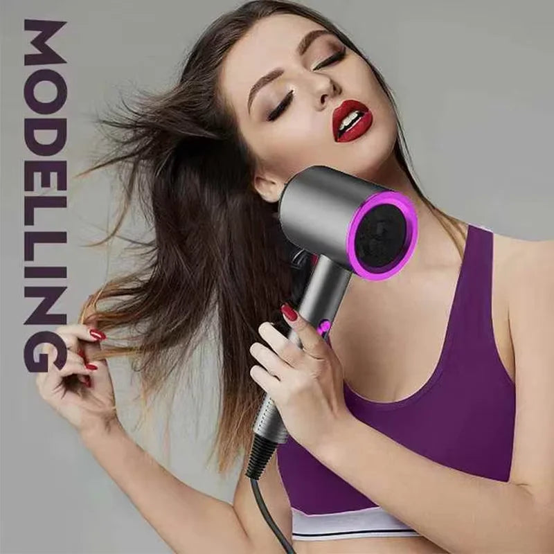 Professional Ionic Hair Dryer – Hot & Cold Air, Salon-Grade