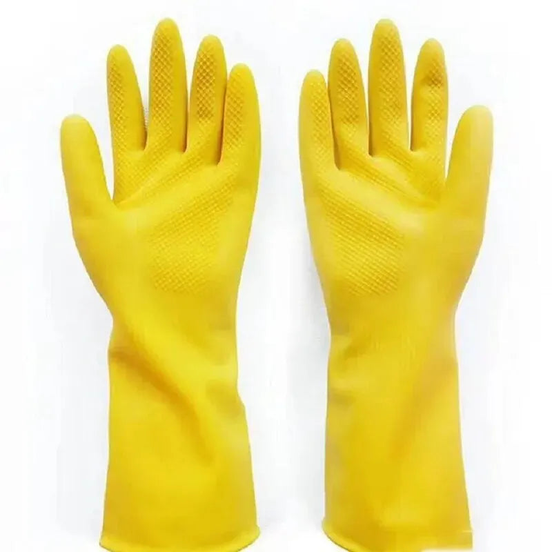 Latex Silicone Dishwashing Gloves – Waterproof Non-Slip S/M/L