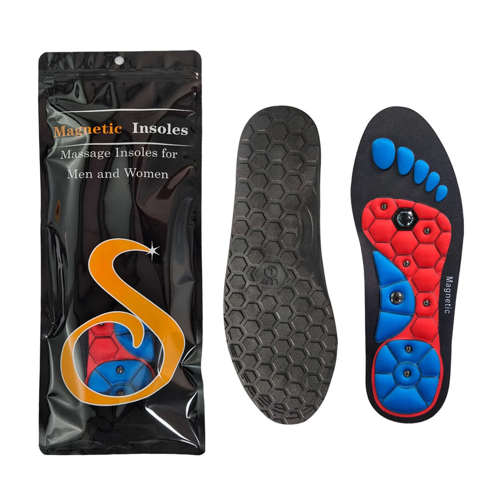 Magnetic Acupressure Shoe Insoles | Reflexology Foot Massage