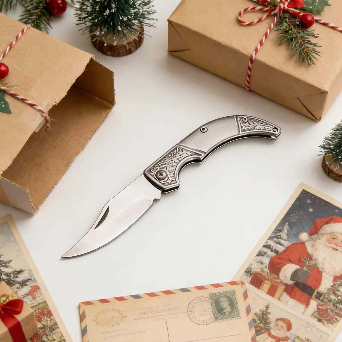 Folding Utility Knife & Embroidery Scissors – EDC Carry Tool