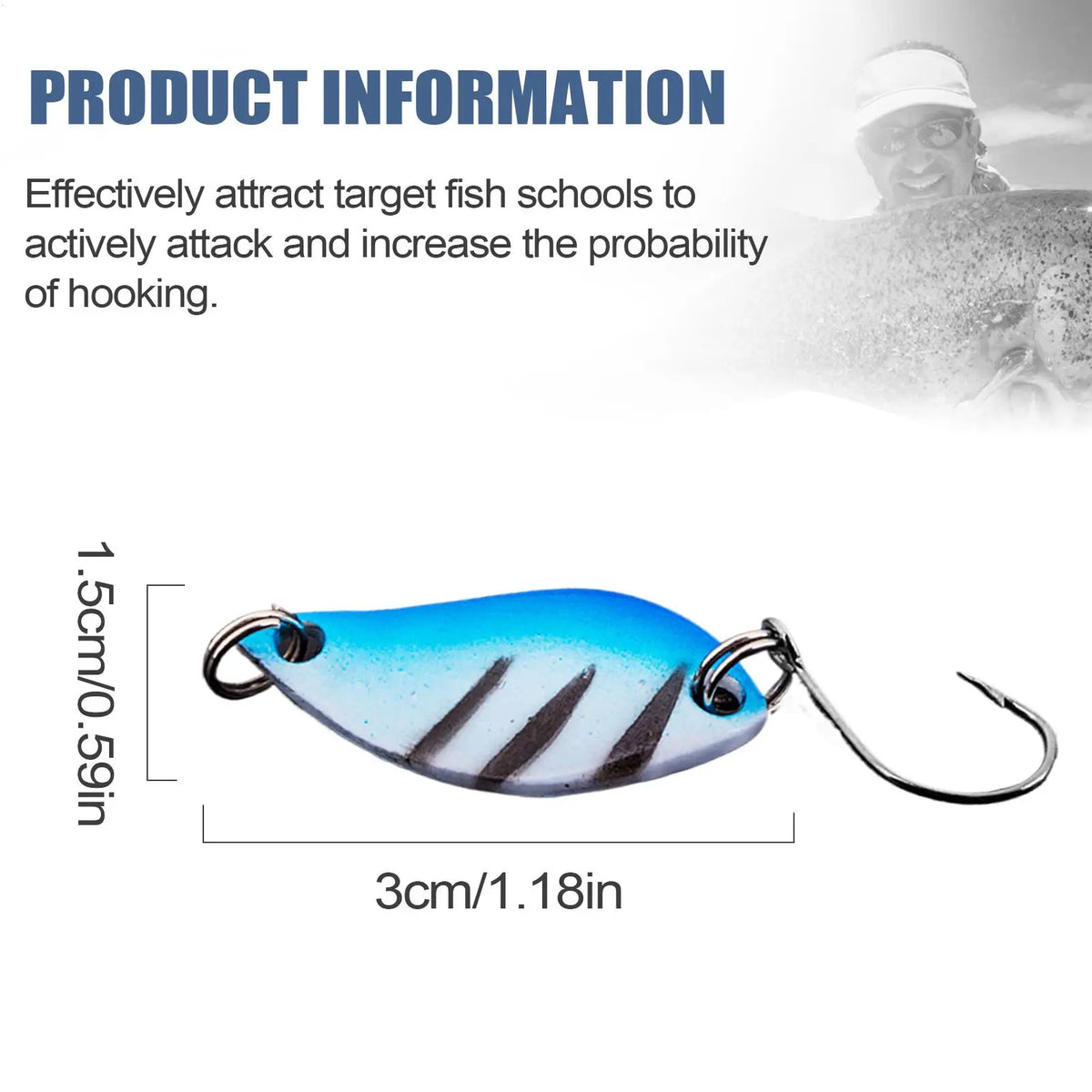 Bass Fishing Lures Sequin Saltwater Stainless Jig Tackle Bait Sequins