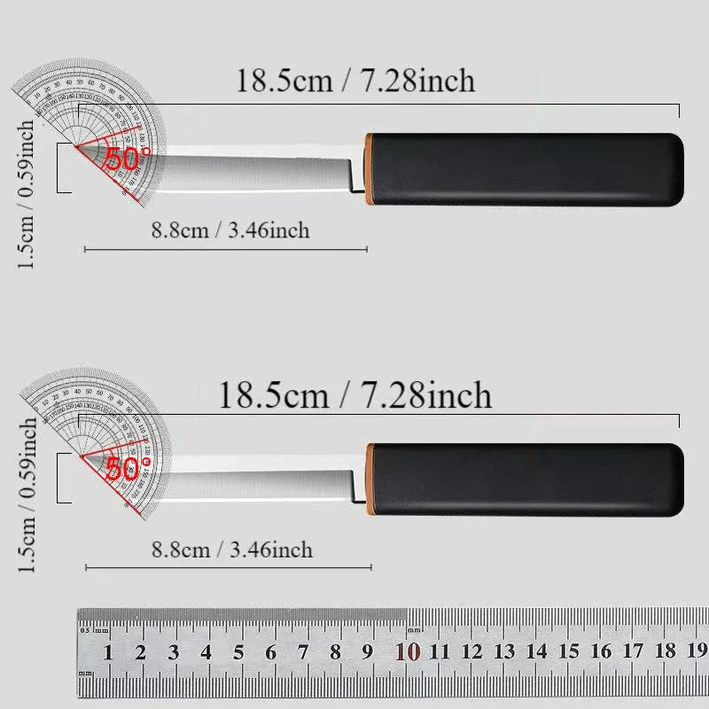 2-in-1 Mini Stainless Steel Fruit Knife – Sharp Portable Kitchen