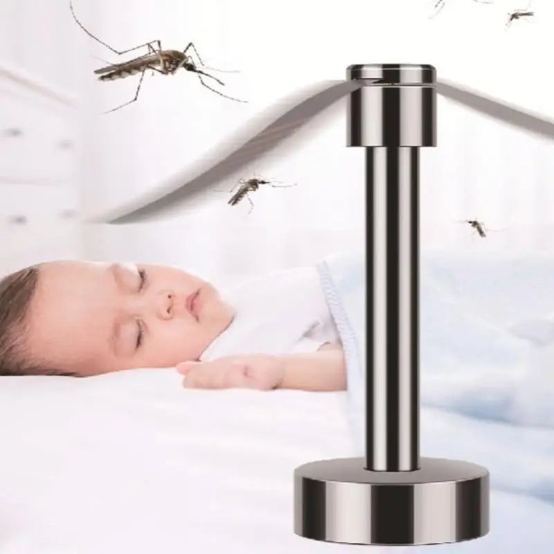 Stainless Steel Fly Repellent Fan – Silent Battery Powered