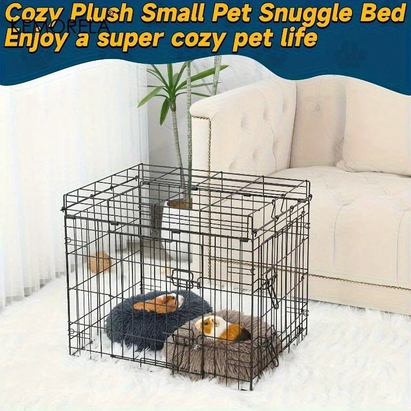 Ultra-Soft Plush Pet Nest – Warm Bed for Small Animals