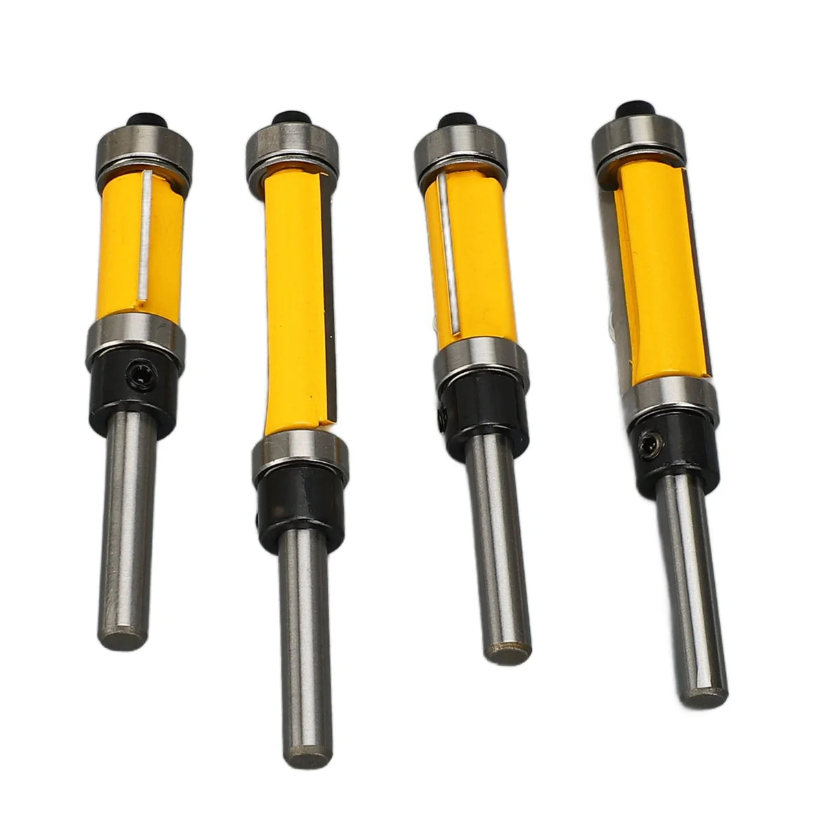 Flush Trim Router Bit 2 Flutes 1 Shank Cut Diameter Bottom Bearing