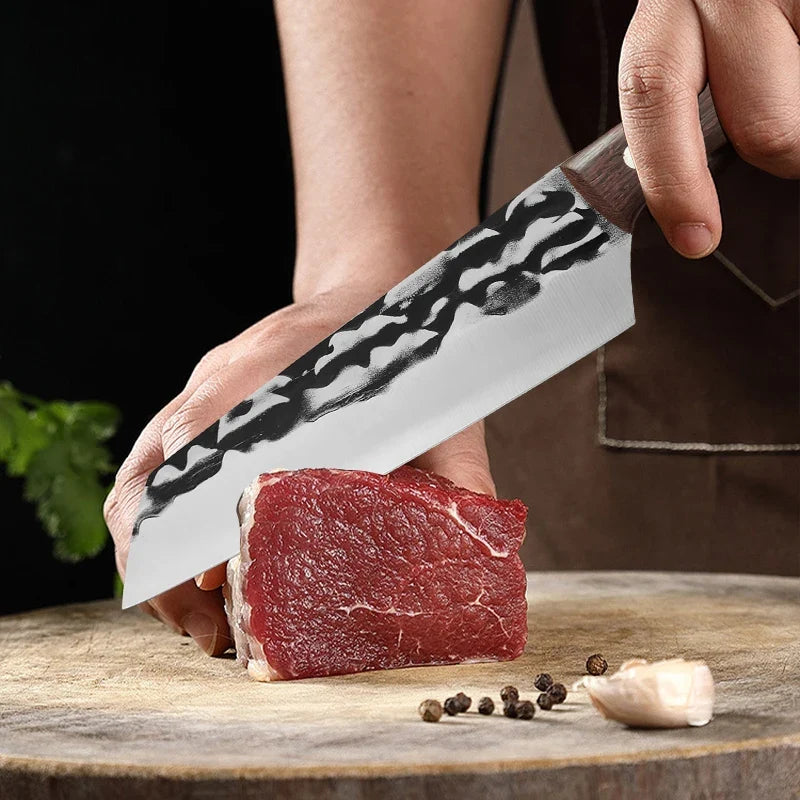 InLeung Meat Cleaver – Sharp Stainless Steel Kitchen Knife