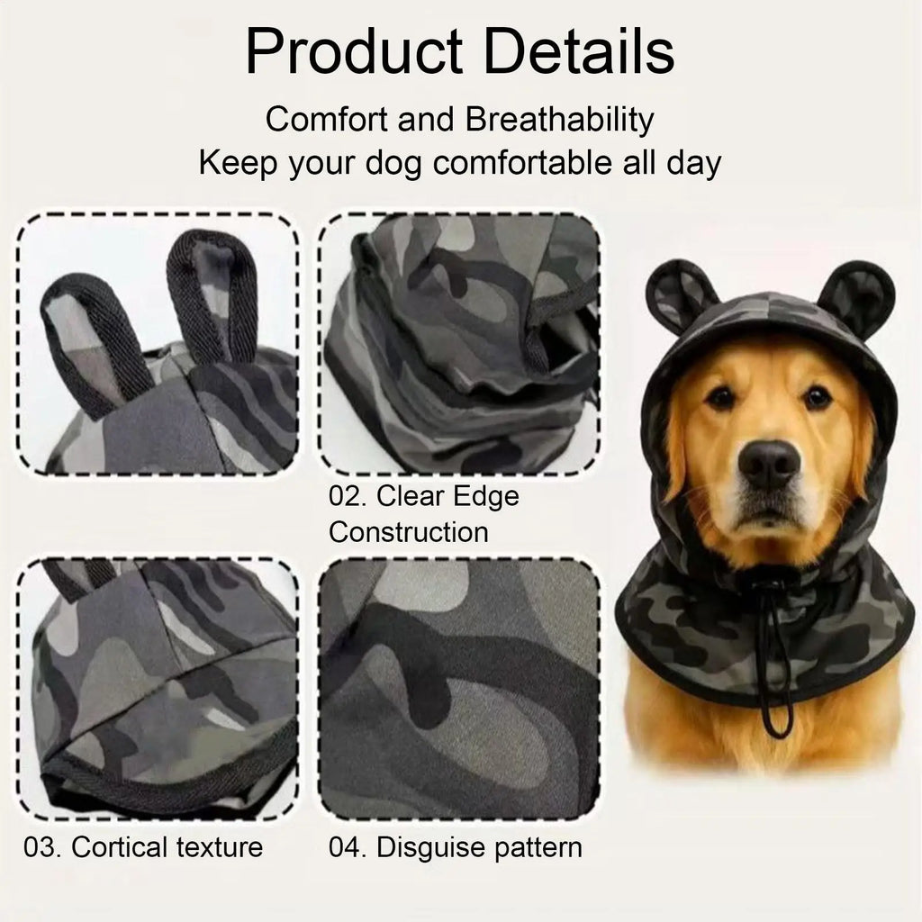 Dog Sun Hat – UV Bucket Hat with Adjustable Drawstring