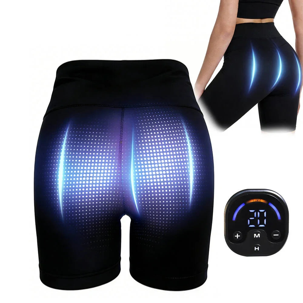EMS Microcurrent Shaping Shorts | Butt Lift & Body Sculpting
