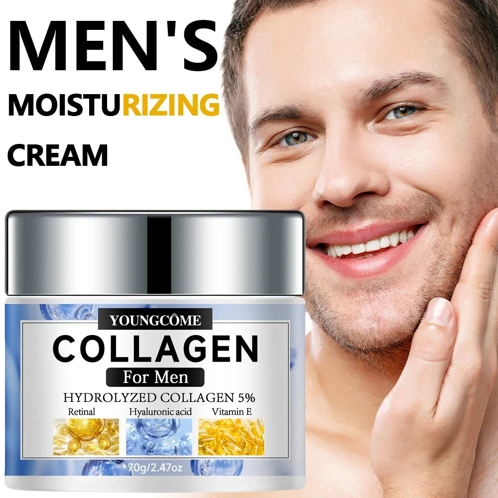 YOUNGCOME Men's Retinol Face & Neck Cream – Firm & Moisturize