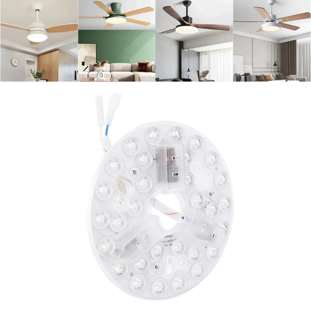 LED Light Retrofit Ceiling Fan Replacement Uniform Illumination 95