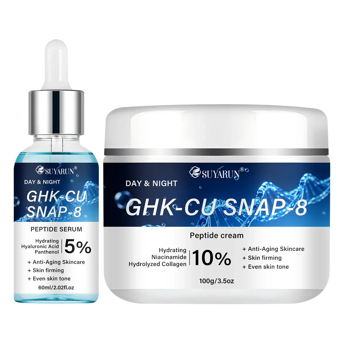 GHK-CU SNAP 8 Anti-Aging Cream & Serum Set – All Skin Types