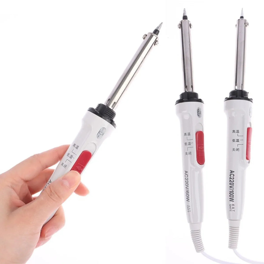 60W 100W Electric Soldering Iron Double Temperature Control Switch