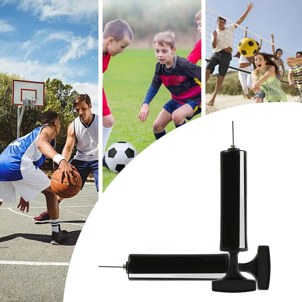 Portable Sports Ball Pump – Basketball, Soccer & Volleyball