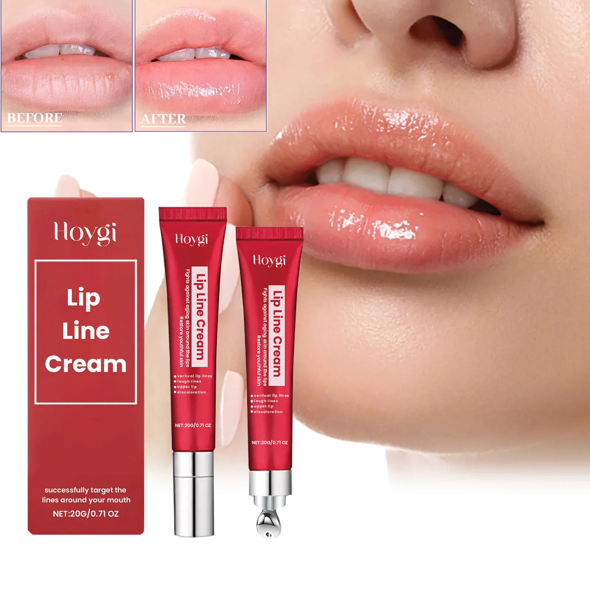 Hoygi Lip Balm – Fade Lines, Hydrate & Exfoliate Lips 20g