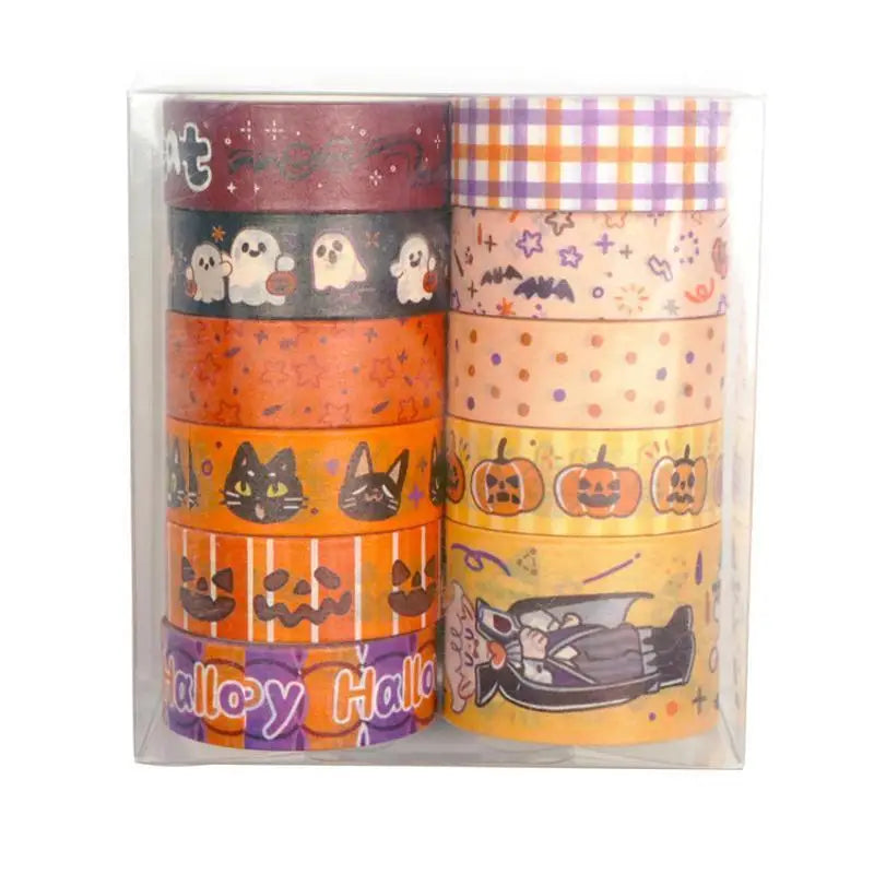 Halloween Paper Tape DIY Diary Album Journal Scrapbooking Decoration