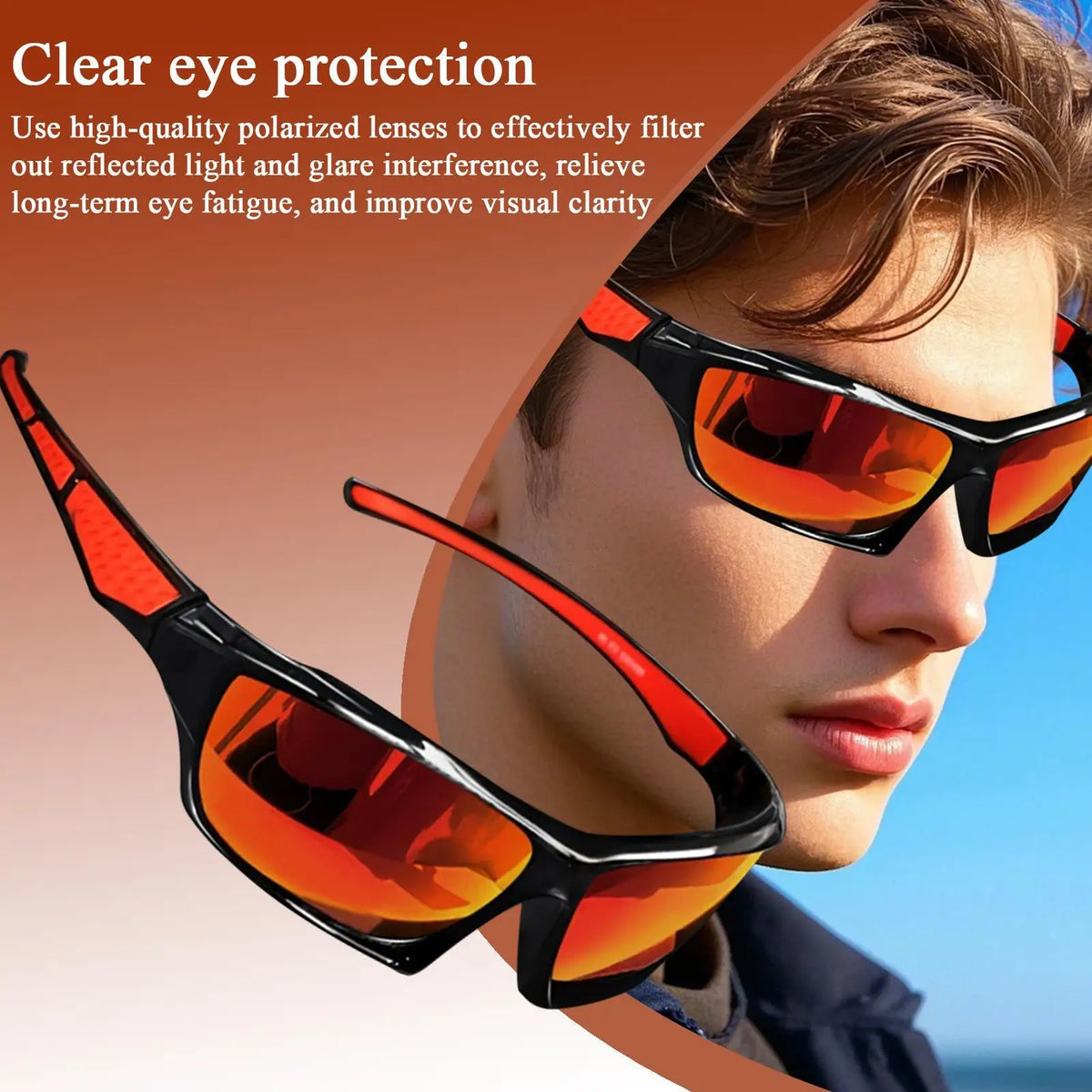 Polarized Fishing Sunglasses – UV Sport Shades for Men & Women