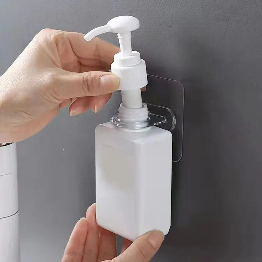 Self-Adhesive Curtain Rod Holder Hooks | No-Drill Wall Mount