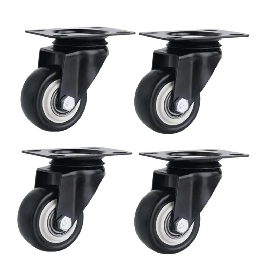 4-Pack Heavy Duty Swivel Caster Wheels with Brake – 180kg