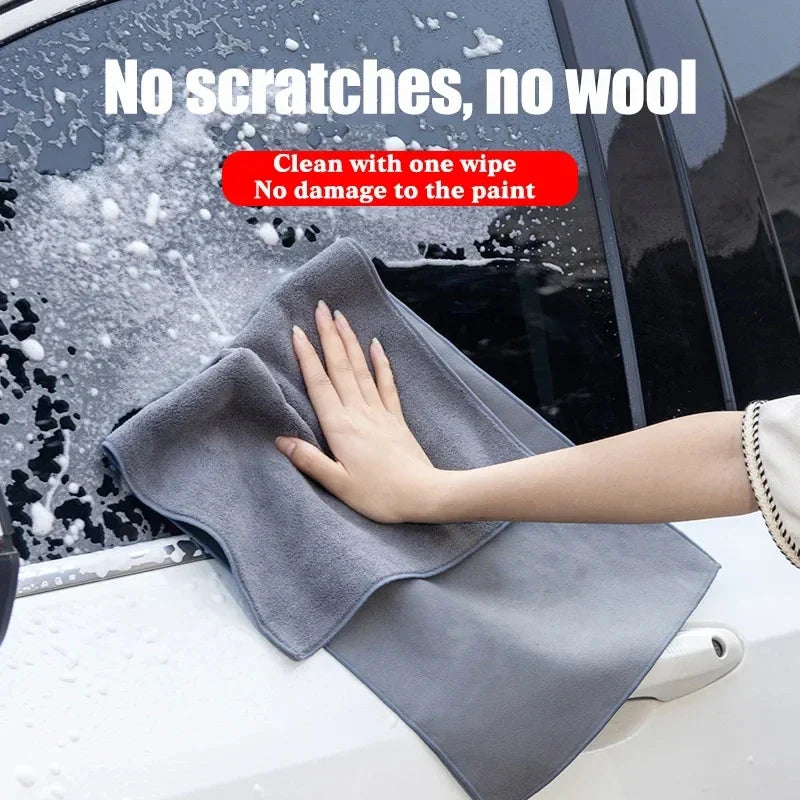 Double-Sided Microfiber Car Cleaning Towel | Drying & Detailing