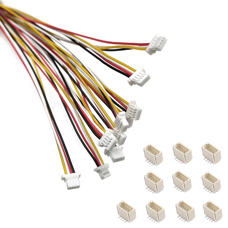 10 SETS Mini Micro SH 1 0 2Pin 3 4 5 6 12P JST Male Female PCB